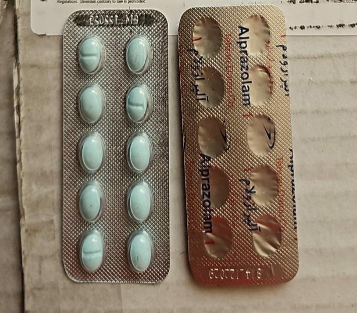 Alprazolam 1 mg (Made in Iran)